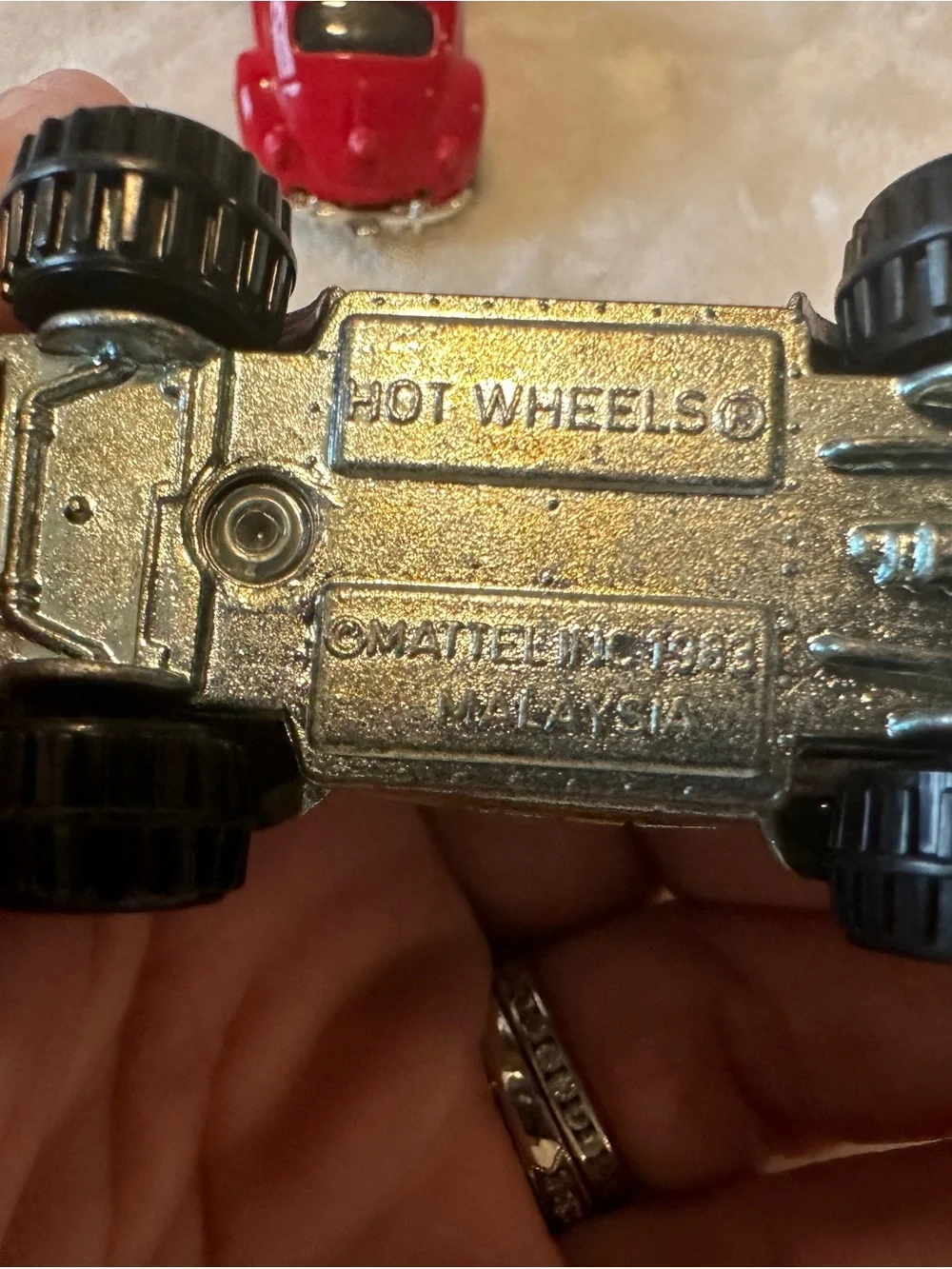 Hot Wheels VW Beetle Diecast Car Lot (3) w/ Matchbox 62 VW Beetle